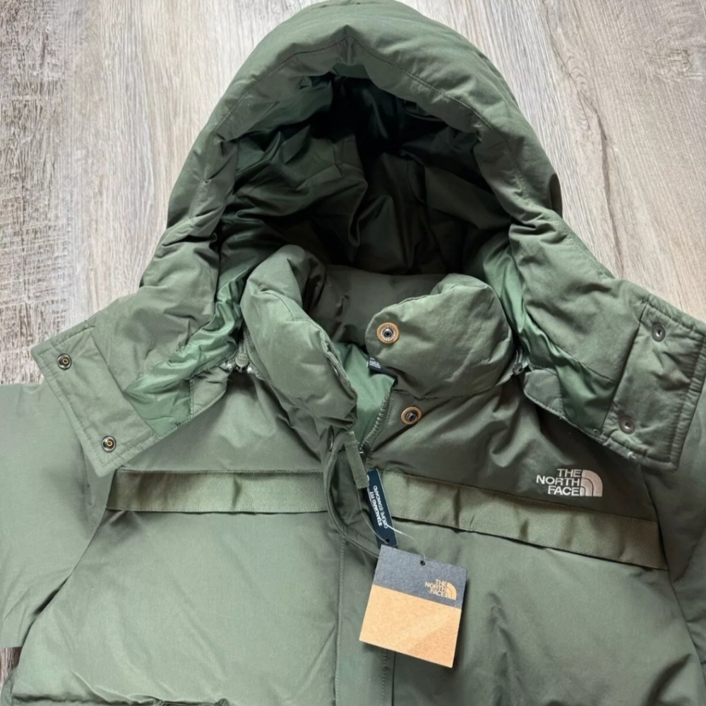 ❤️NWT❤️ The North Face FORESTER 550 GOOSE DOWN JACKET THYME GREEN XL Bomber